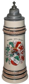 3L Dueling fraternal Student Shield Stein