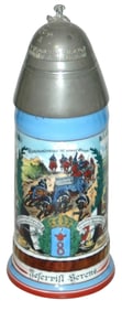 Regimental Feld Art Nr 8 STein w Screw Off Lid