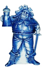 Falstaff W Stein S&V Character Decanter Bottle