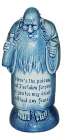 Bearded Man w Goblet & Verse Character Decanter