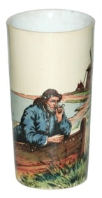 Mettlach Fisherman Beaker