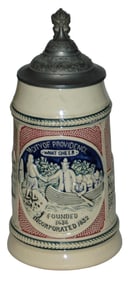 3/10L " City of Providence 1636 " Souvenir Stein