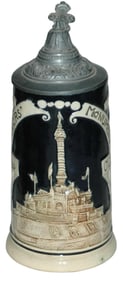 1/4L Sailors Monument Cleveland Souvenir Stein