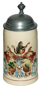 Detailed Brewery Shield Slogan & Verse Stein