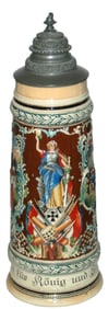 2L Germania Monument & Soldiers Stein