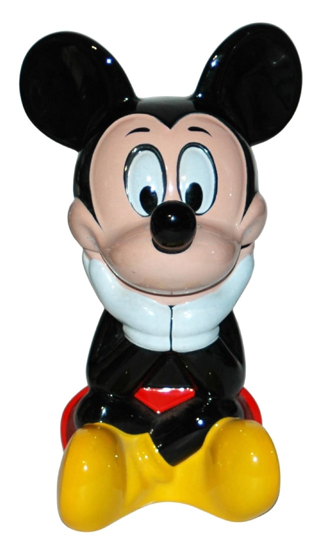 Walt Disney Mickey Mouse Character Stein c. 1990 (1 of 4)