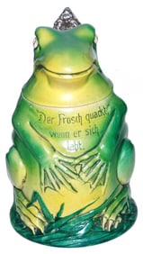 Frog w Verse Character Stein