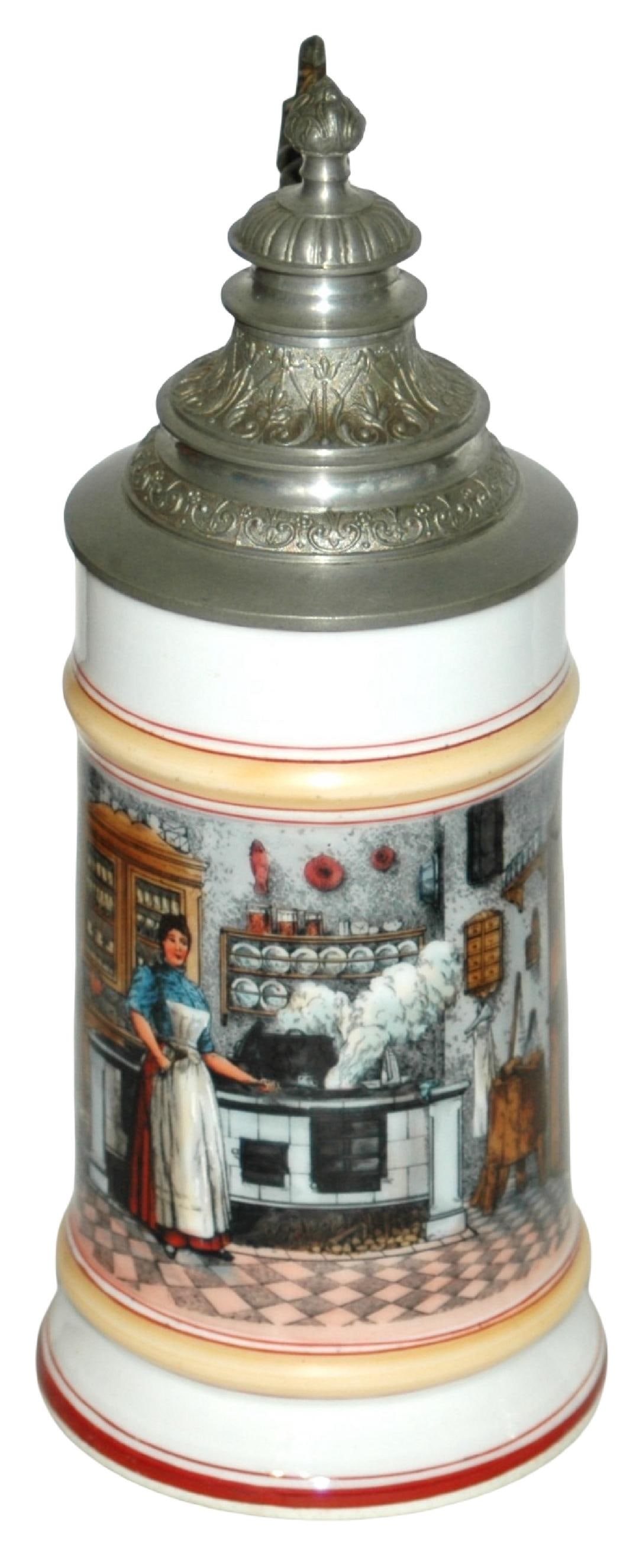 Rare Occupational Femaile Cook & Kitchen Stein (1 of 4)