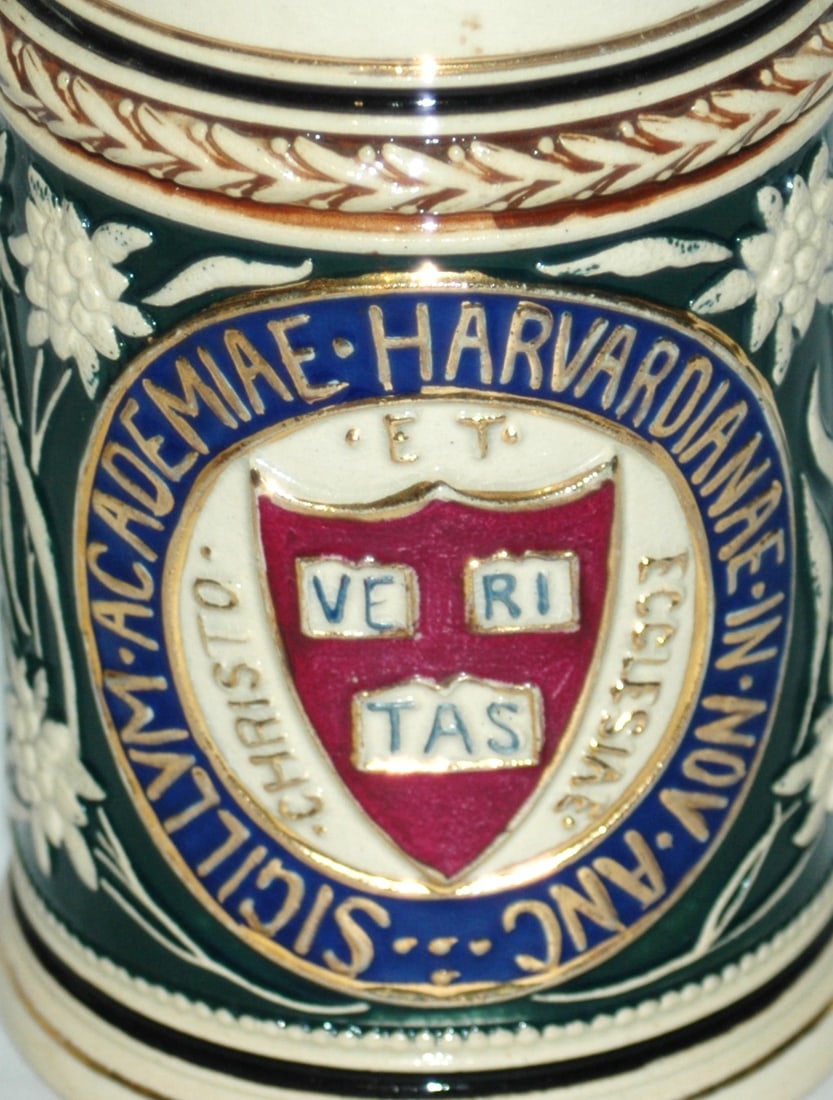 1/4L Harvard University Shield Stein - 2