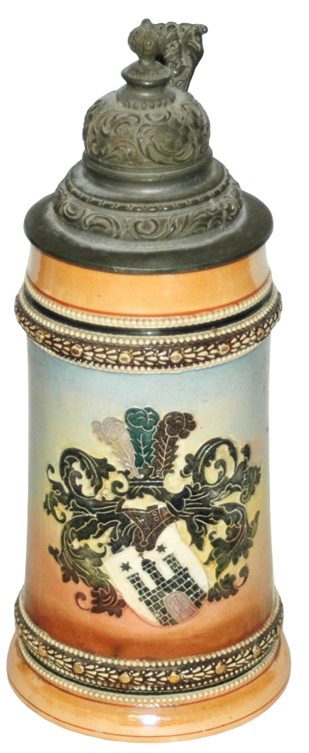 Diesinger City Shield & Knights Armor Stein (1 of 3)