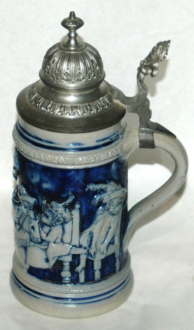 Monkeys Drinking Stoneware Stein - 4