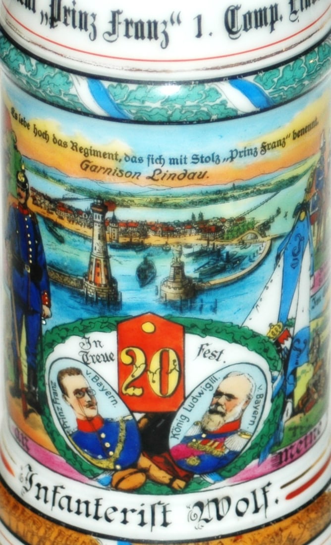 Regimental 20 Inft Lindau Stein - 2