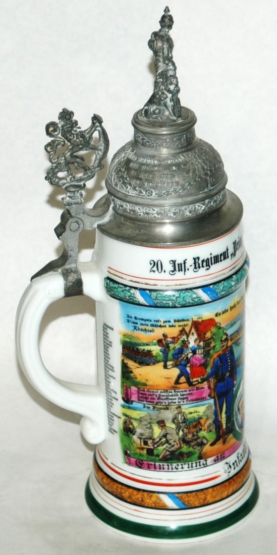 Regimental 20 Inft Lindau Stein - 3