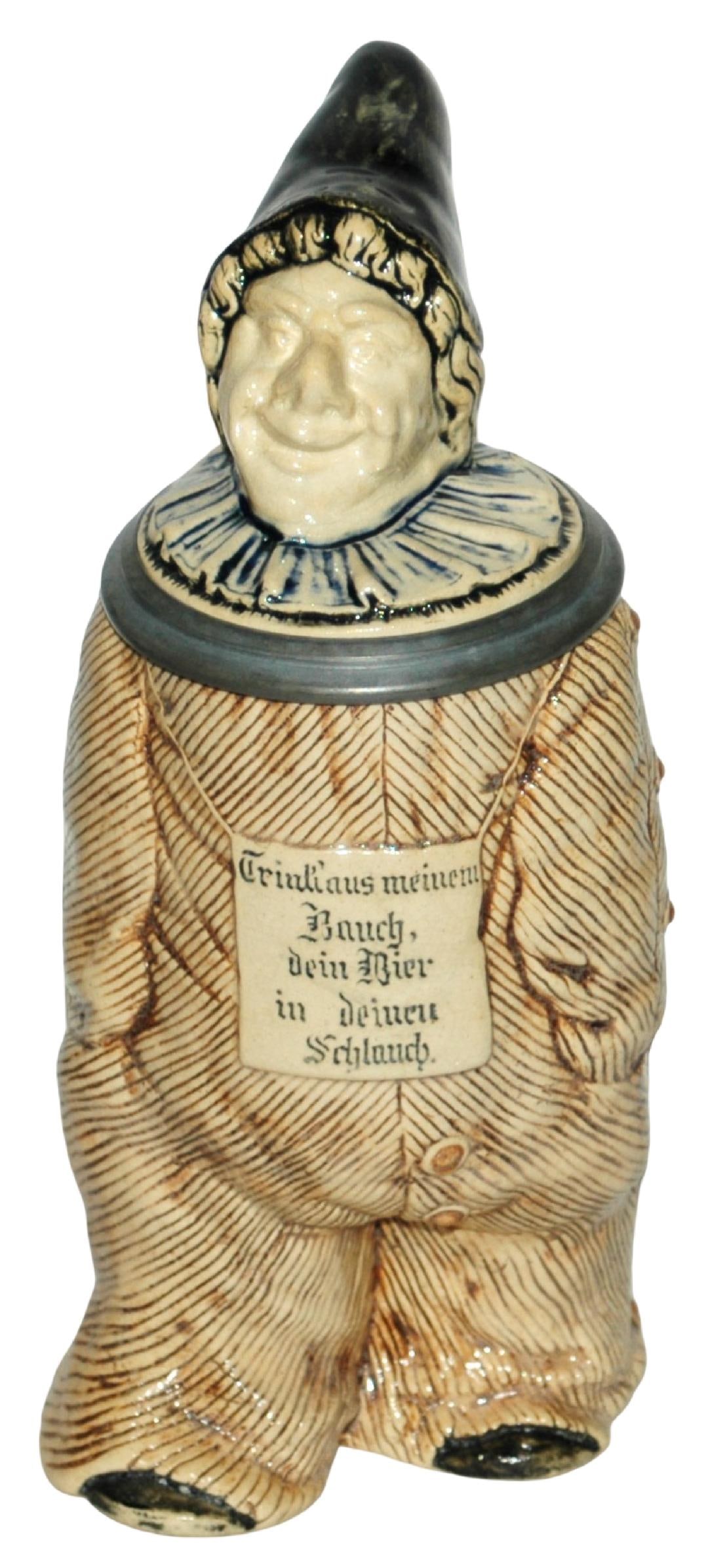 Old Fashion Clown Character Stein (1 of 4)