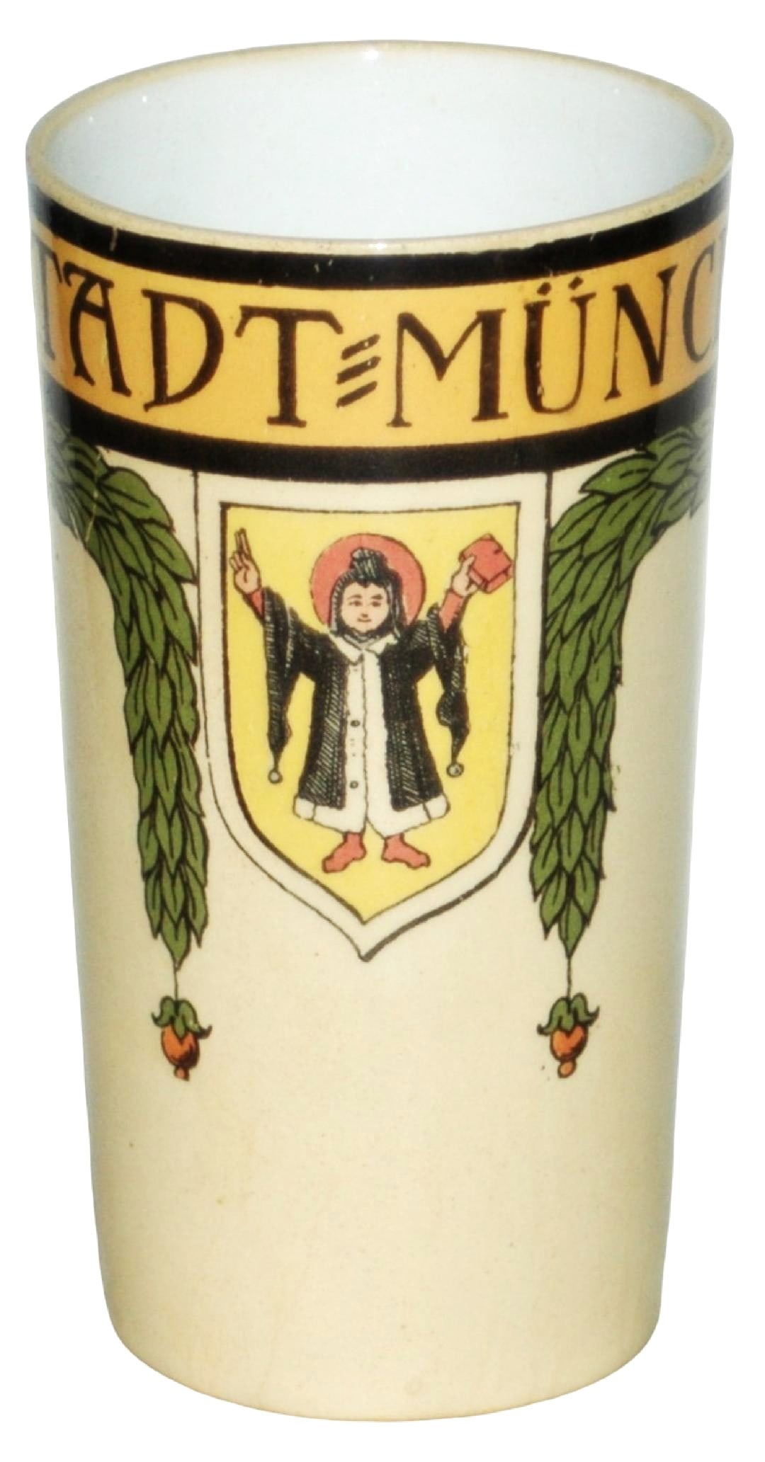 Mettlach Beaker, City of Munich (1 of 2)