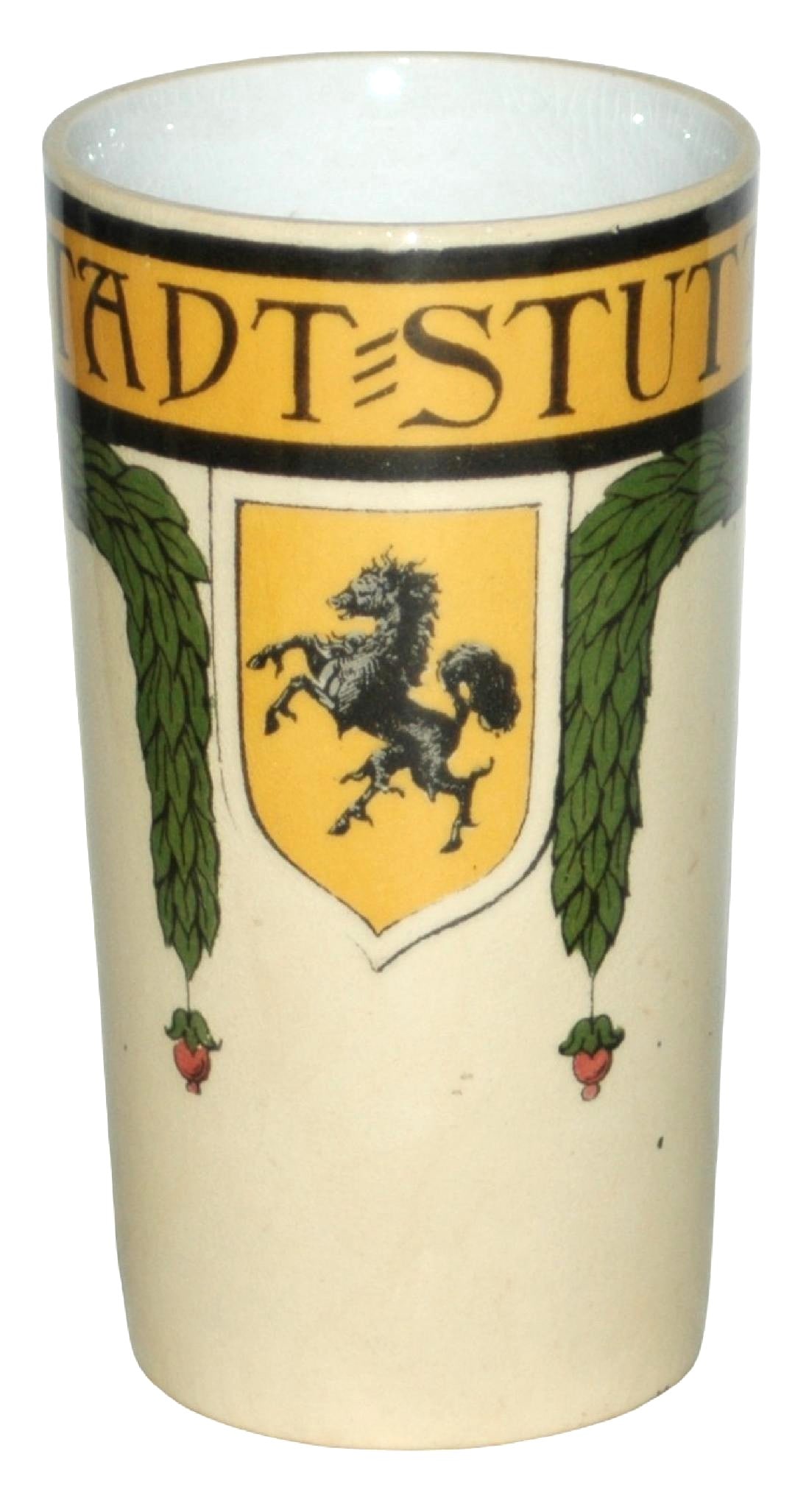 Mettlach Beaker, City of Stuttgart (1 of 2)