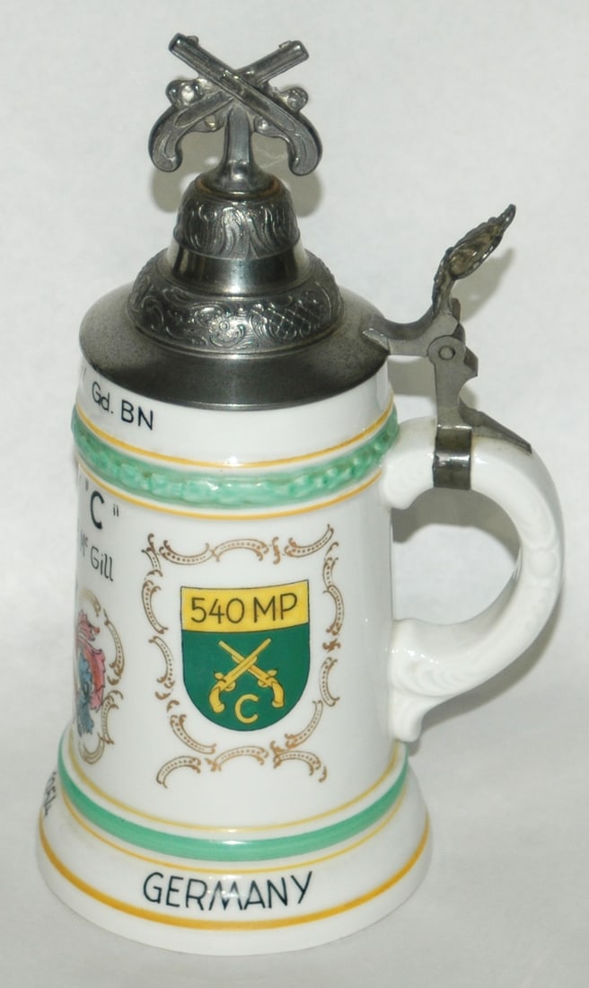 US Cold War Regimental 540th MP Stein - 4