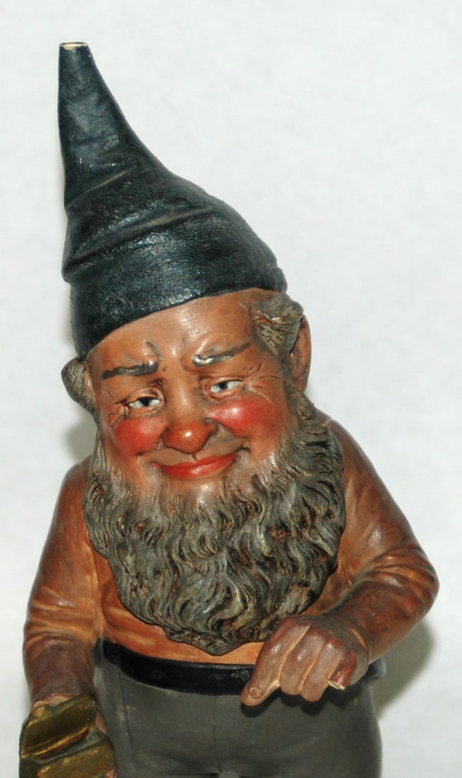 Terracotta 9-1/2" Dwarf Figure - 2