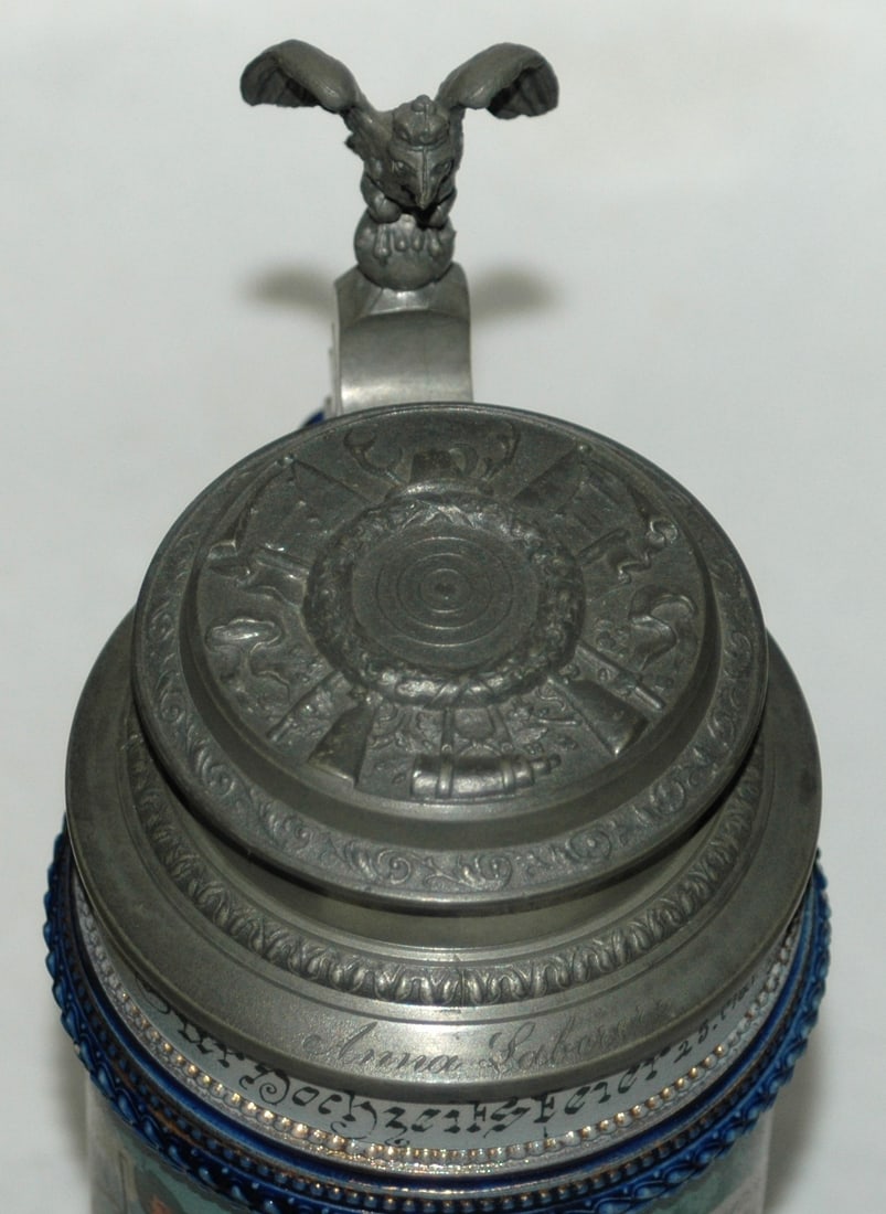 Shooting Compettion 1907 Stein Eagle Target Lid - 5