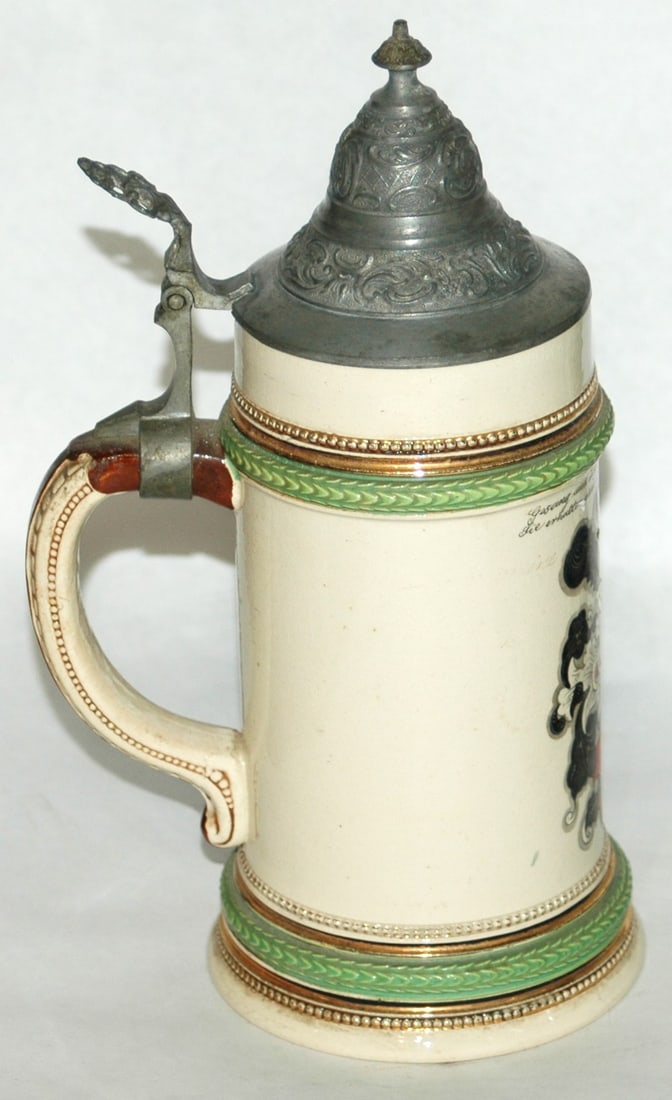 Heraldic Shield & Verse Stein - 3