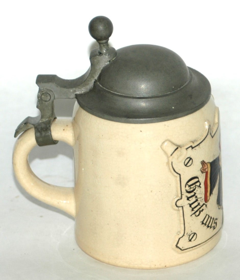 1/8L Etched Munich Child Stein - 3