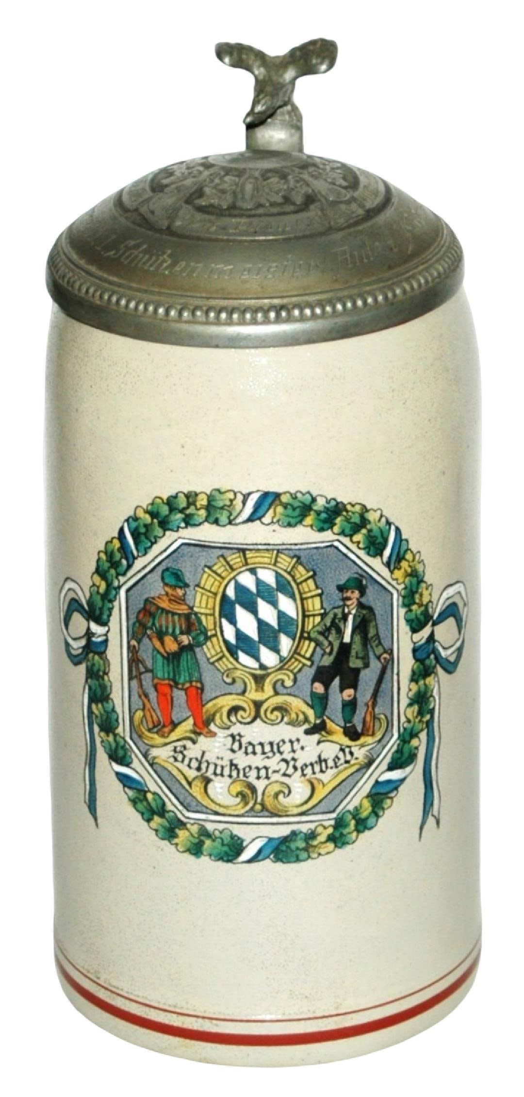 1L Shooting Schussen Stein w Target Lid (1 of 3)
