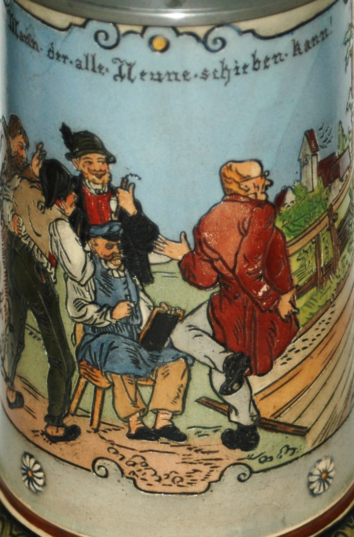 HR Bowling Scene Stein - 2