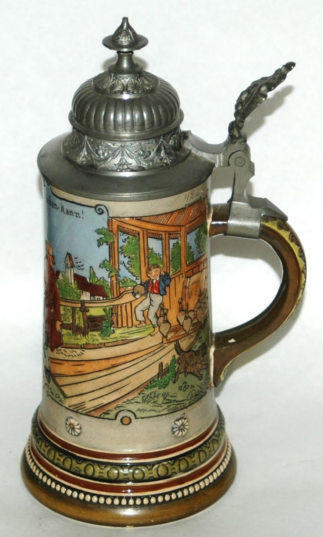 HR Bowling Scene Stein - 4