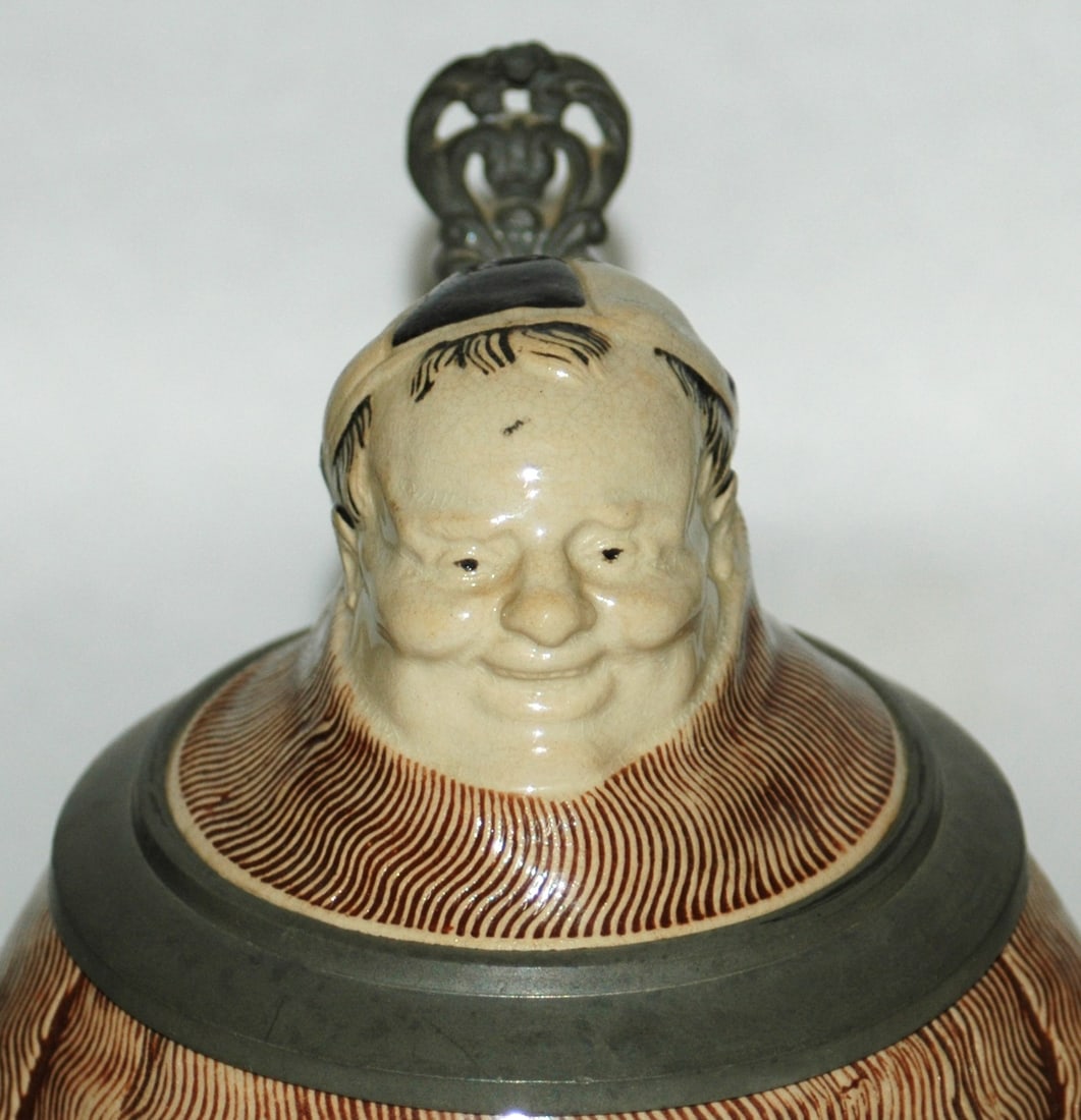 Monk in Robe Character Stein - 2