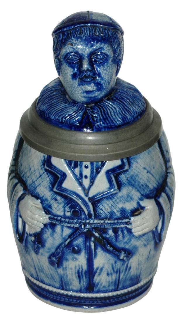 Monk in Robe Stoneware Character Stein (1 of 4)