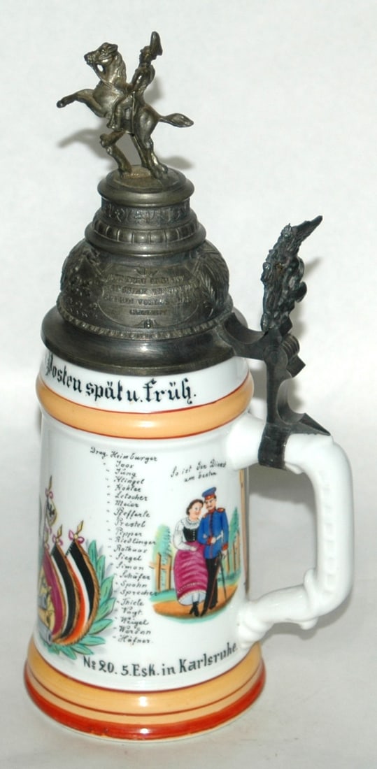 Regimental Leib Drag Nr 20 Stein - 4