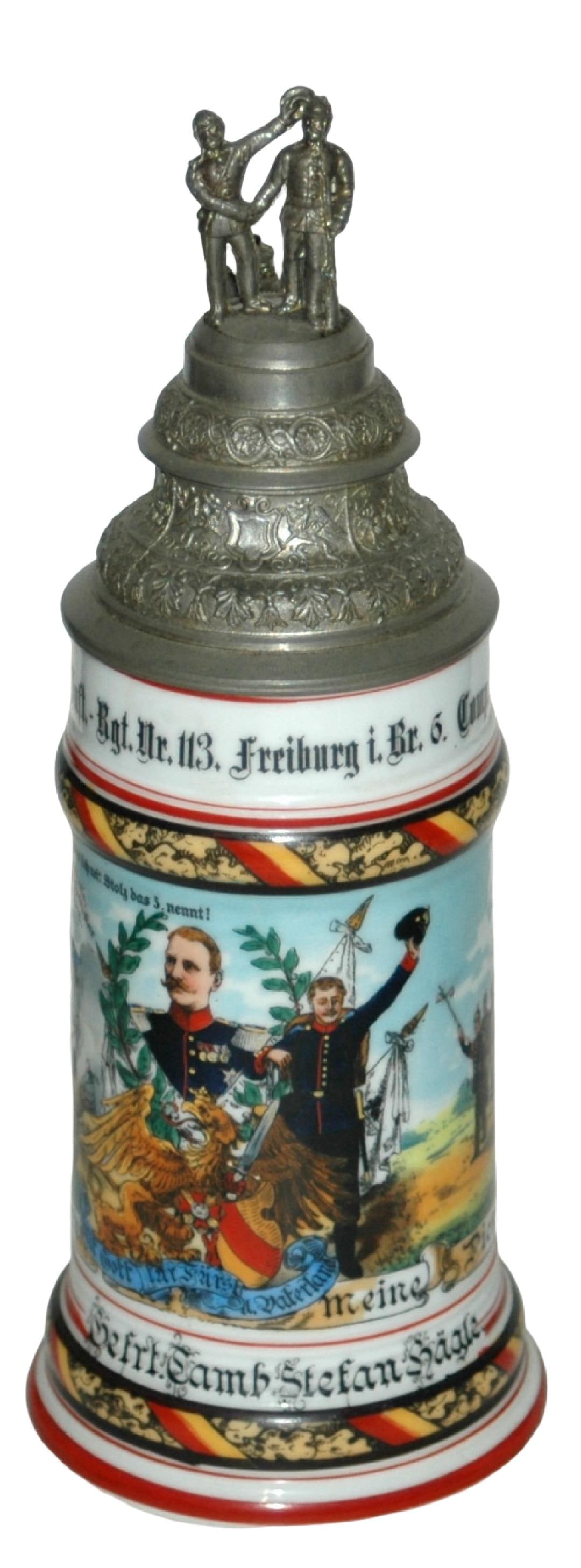 Regimental Inft Nr 113 Freiburg Stein (1 of 4)