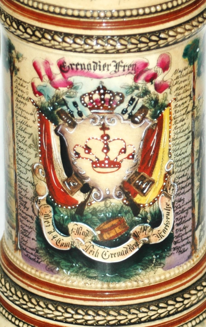 Regimental Leib Grenad No 119 Stein - 2