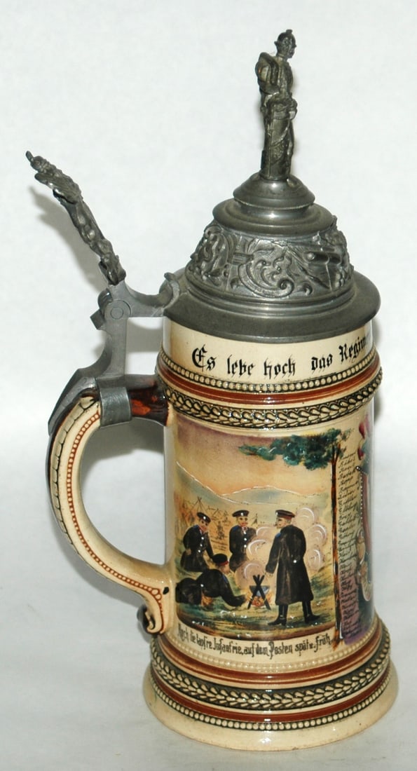 Regimental Leib Grenad No 119 Stein - 3