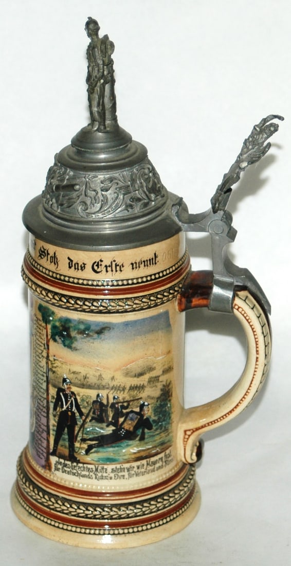 Regimental Leib Grenad No 119 Stein - 4