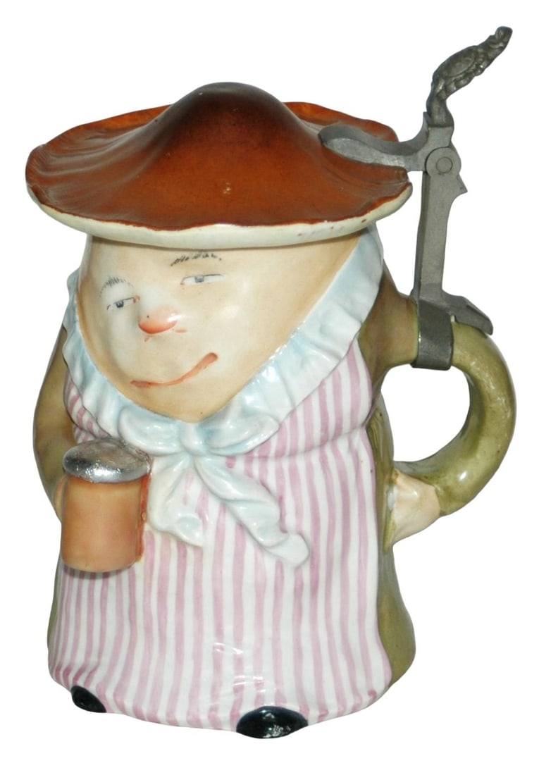 Schierholz Mushroom Woman Character Stein (1 of 3)