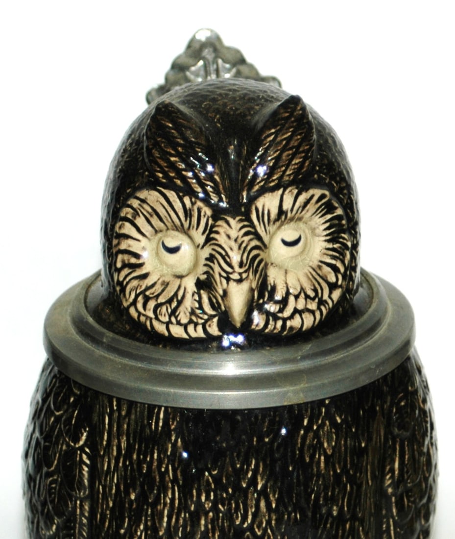 Standing Owl Character Stein - 2