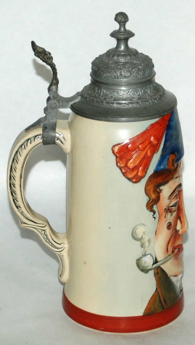 1L Man's Face Character Stein - 3