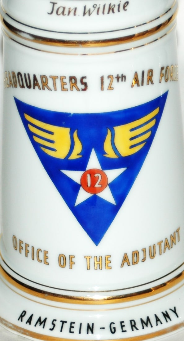 US Cold War Regimental 12th Air Force Ramstein - 2