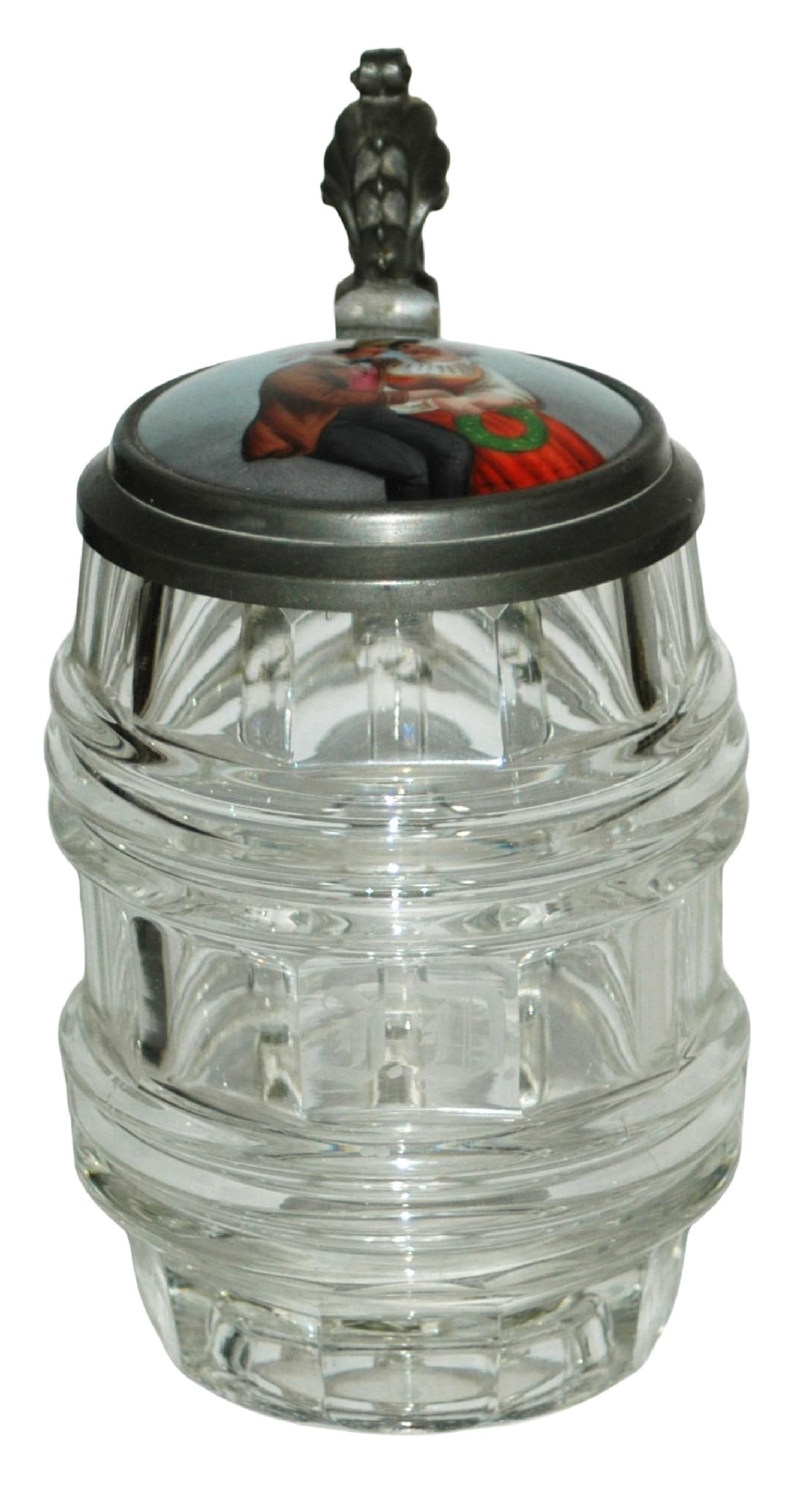 Military Gathering in Berlin Porcelain Inlay Stein (1 of 2)