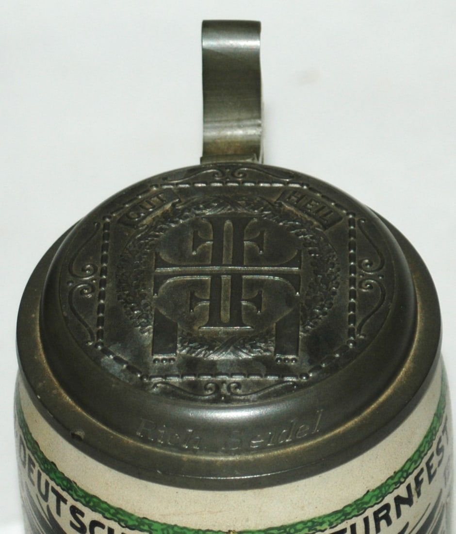 Turnfest 4F Eagle Design Franz Ringer Stein - 5