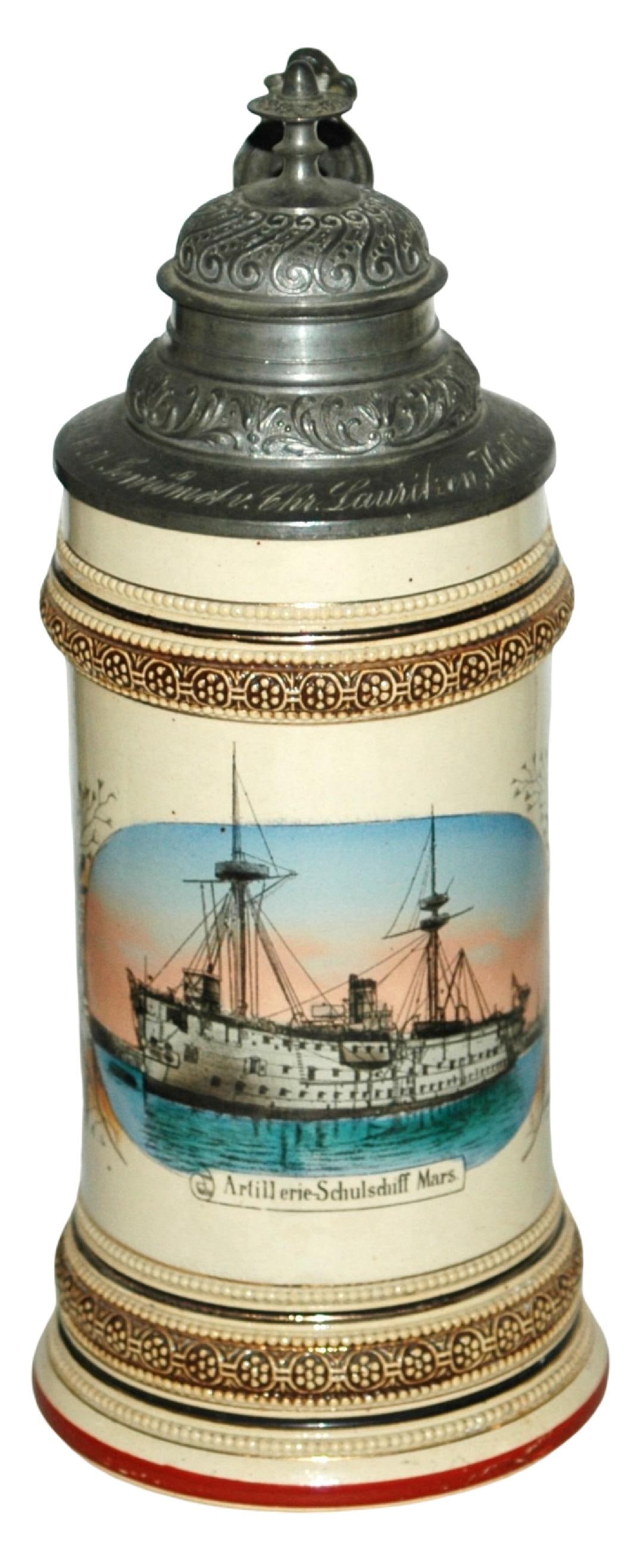 Artillery Training Ship Schulschiff Mars Stein (1 of 4)