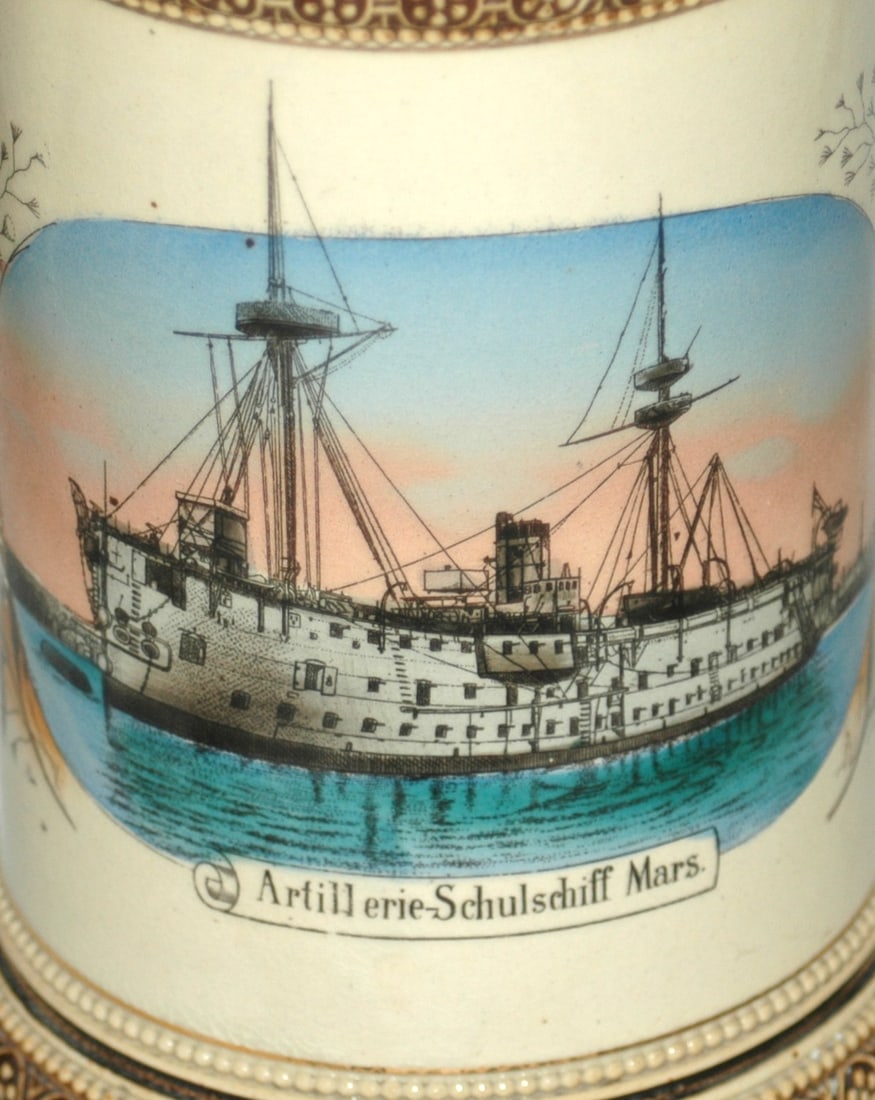 Artillery Training Ship Schulschiff Mars Stein - 2
