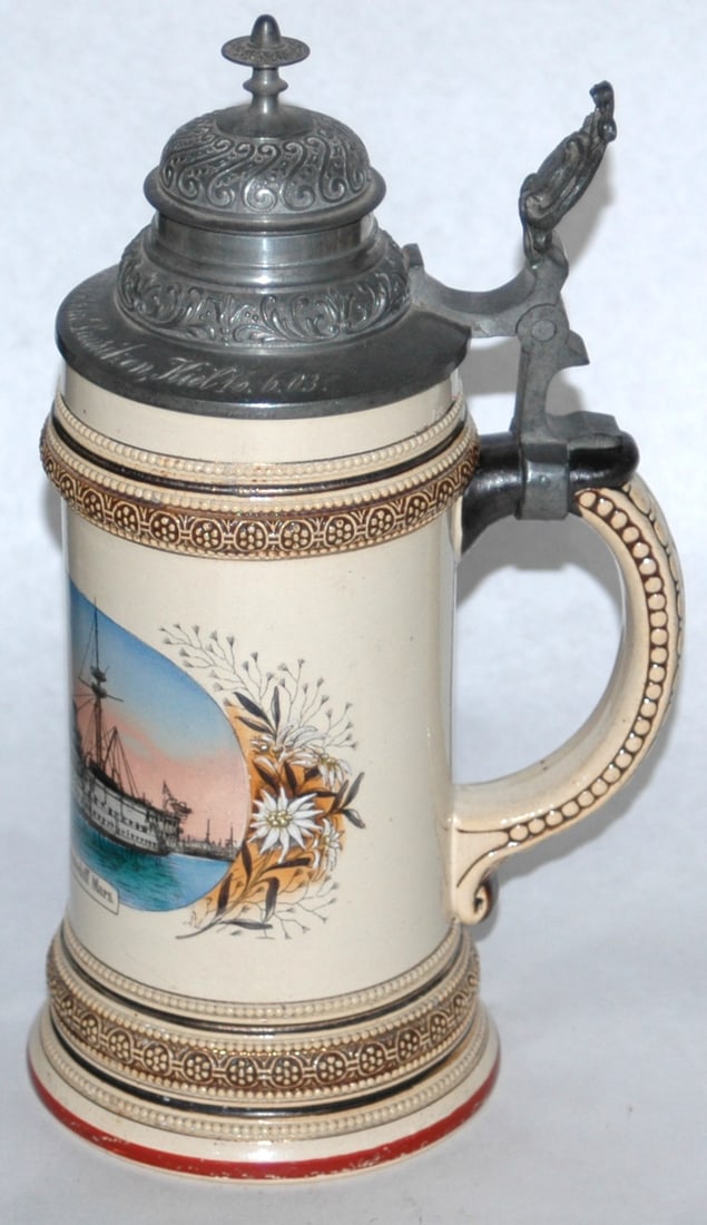 Artillery Training Ship Schulschiff Mars Stein - 4