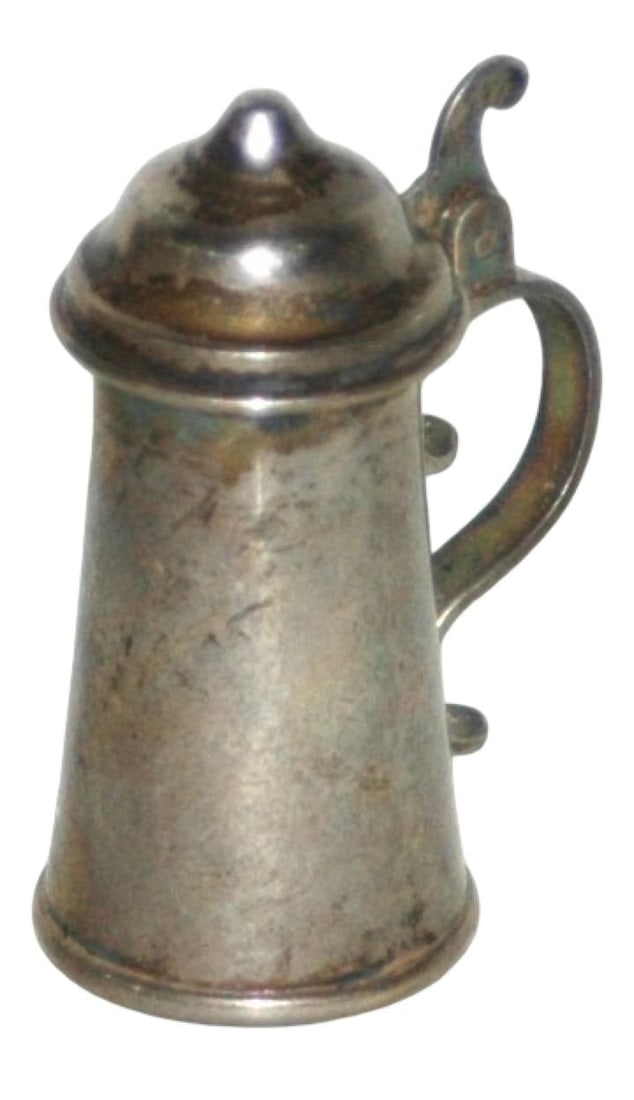 Sterling Silver Mini Stein 1-7/8": Sterling Silver 1 7/8" Mini Stein. Mint.