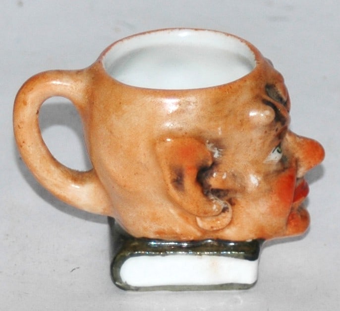 Satan Devil Bohn Porcelain Character Mini Mug - 2