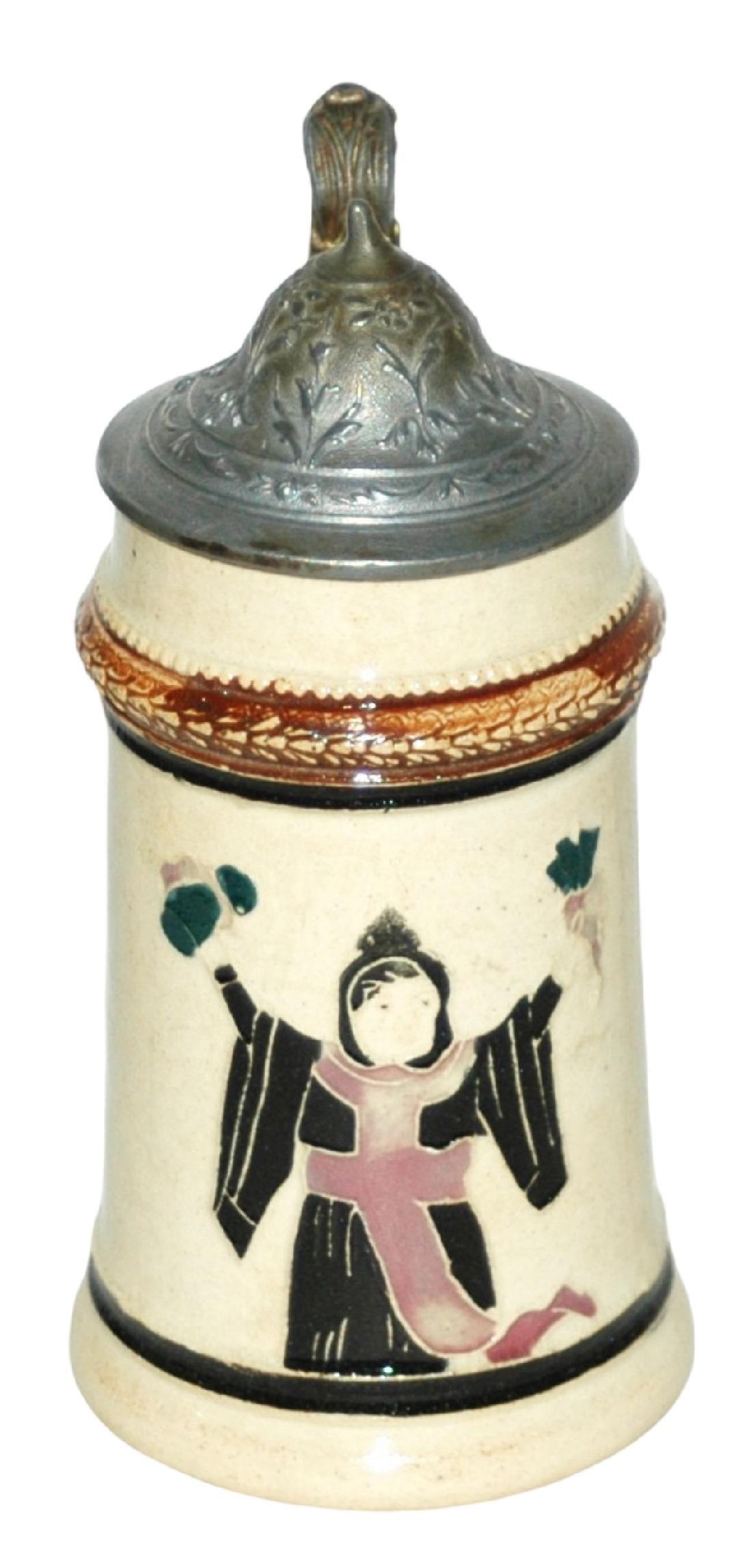 Munich Child Threaded Relief 1/8L Stein (1 of 2)