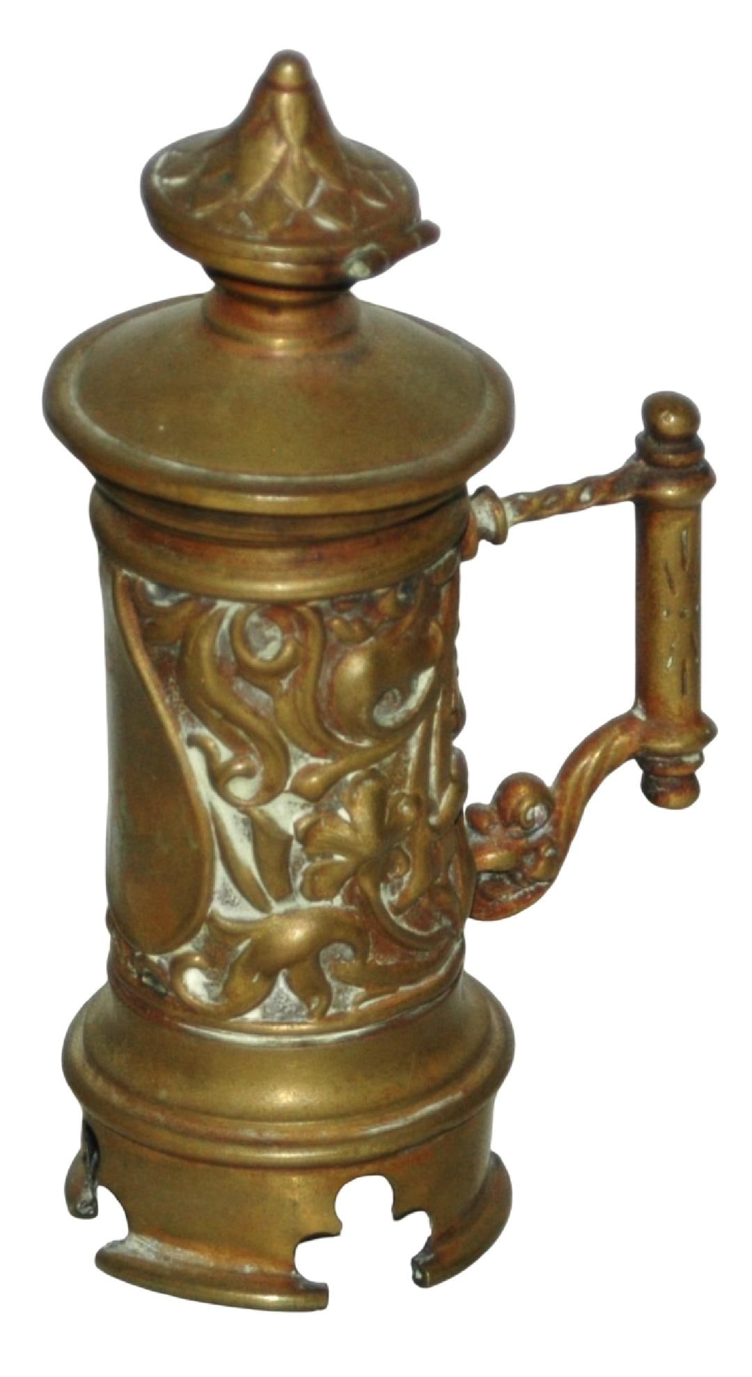 Brass Character Table Lighter Shaped Stein (1 of 2)