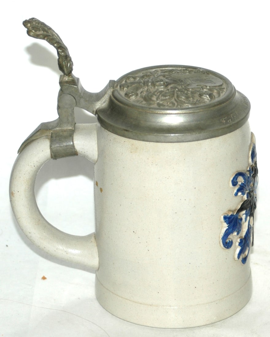 Dueling Fraternal Student Shield Stoneware Stein - 3