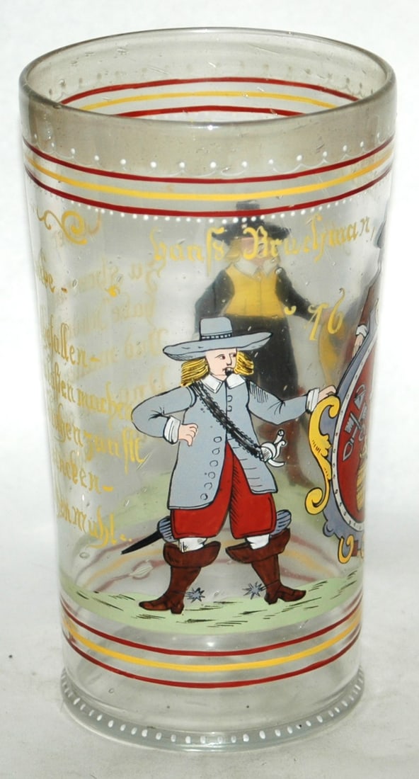 Fritz Heckert Occupational Blacksmith 1880 Beaker - 3